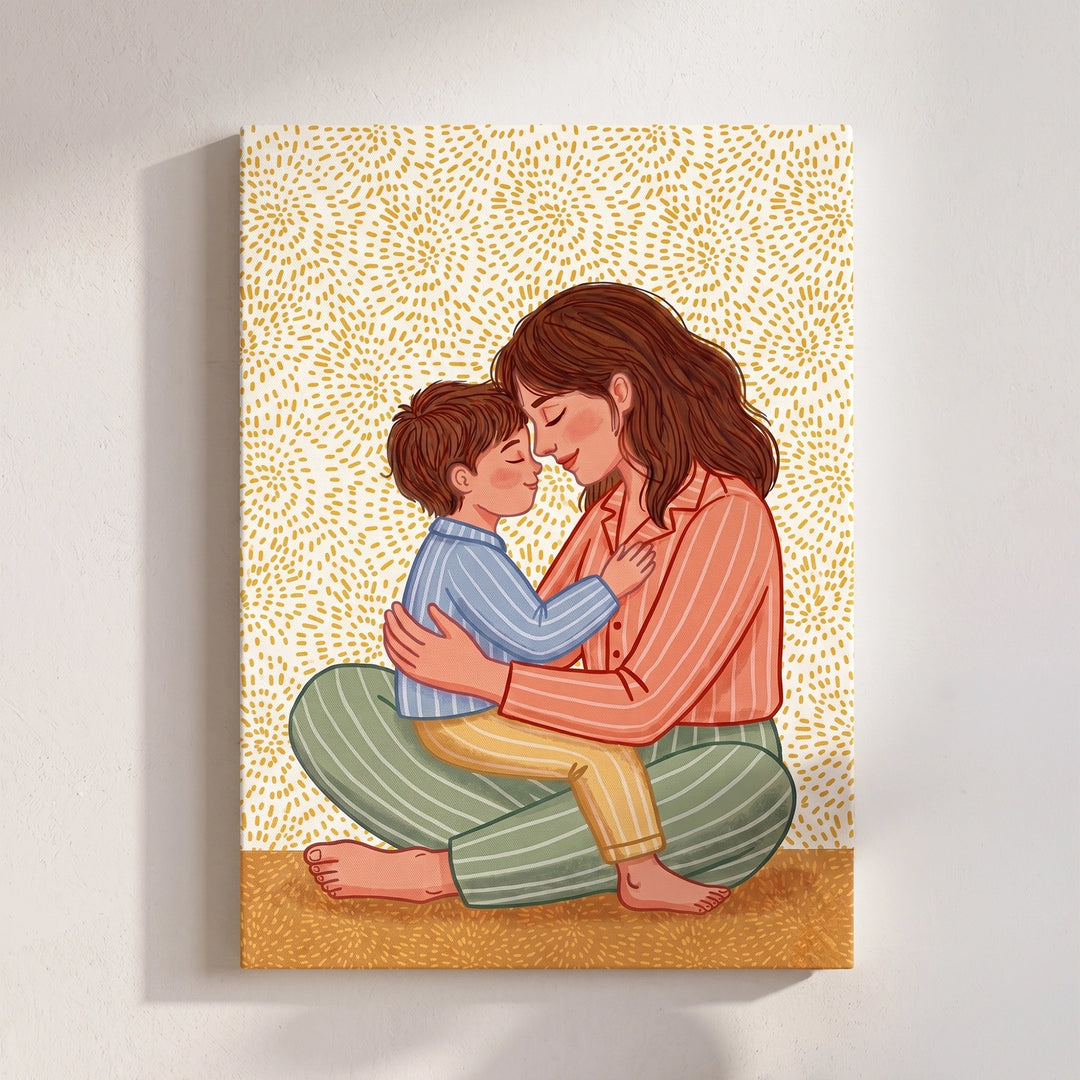 My Safe Place - Mother Son | Canvas Frame