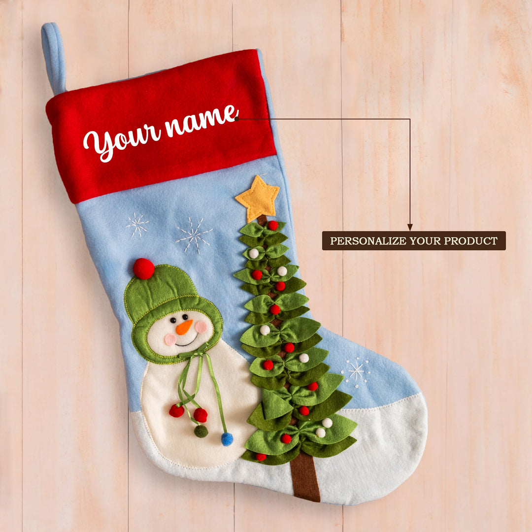 Personalized Christmas Tree Stocking