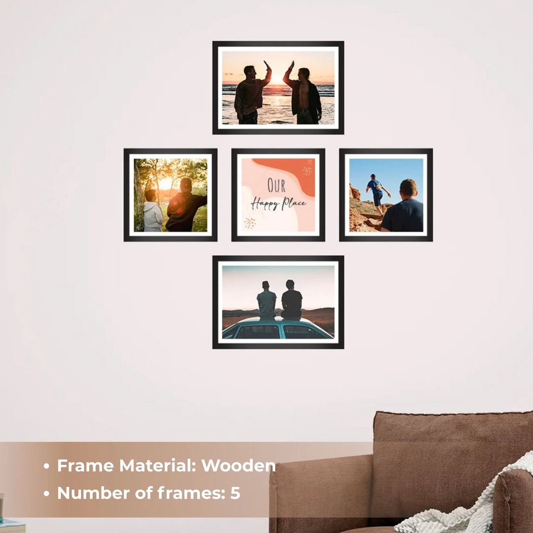 Our Happy Place Frames | Set of 5