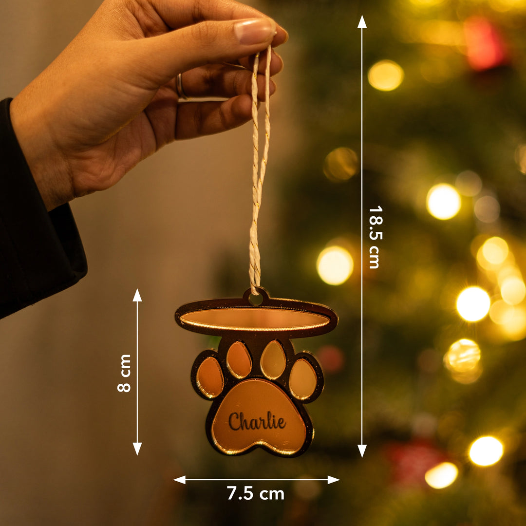 Personalized Cat Paw Tree Hanging