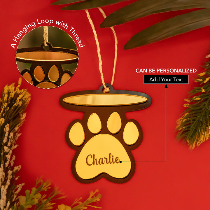 Personalized Cat Paw Tree Hanging
