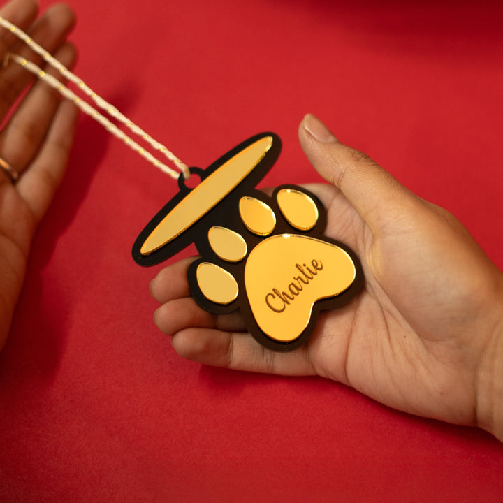 Personalized Cat Paw Tree Hanging