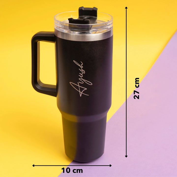 Personalized Name Tumbler With Straw | 1200 ml