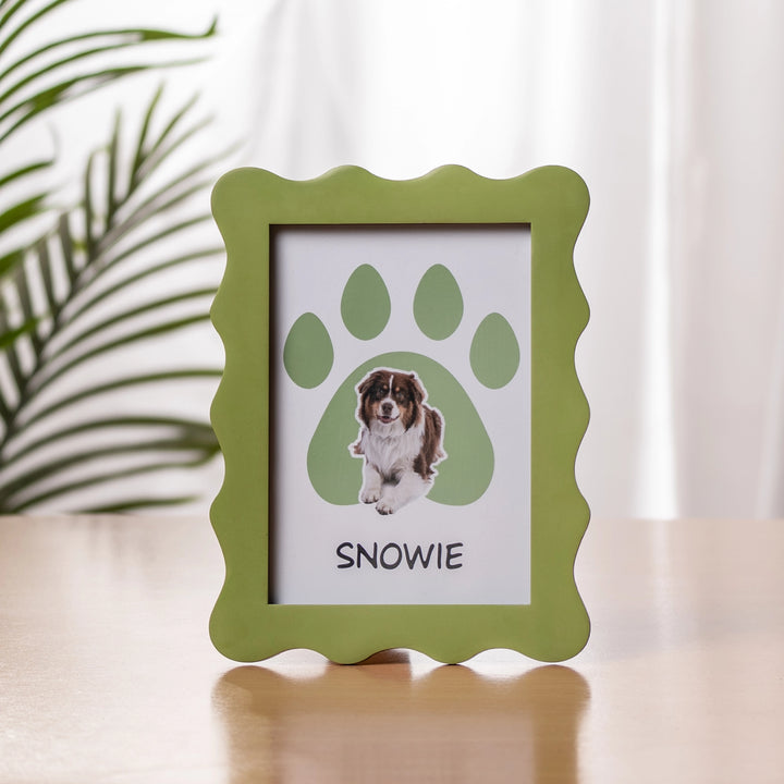 Paw Pet  - Personalized | A5 Pastel Green