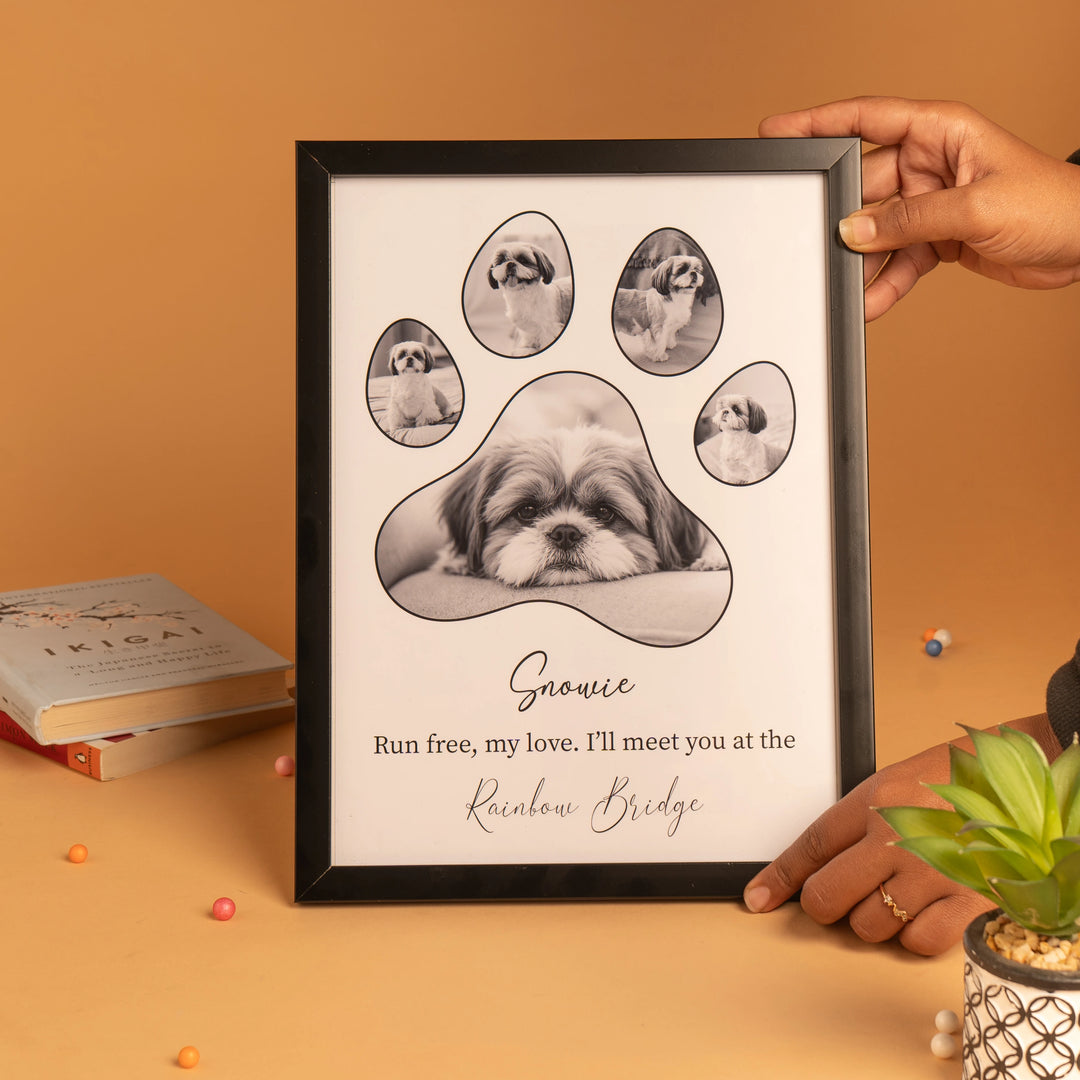 Personalized Pet Memorial Photo Frame