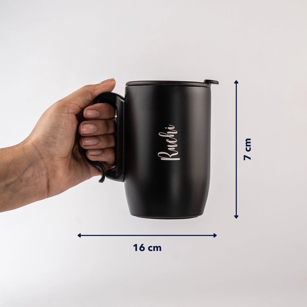 Personalized Travel Portable Mug | 400 ml