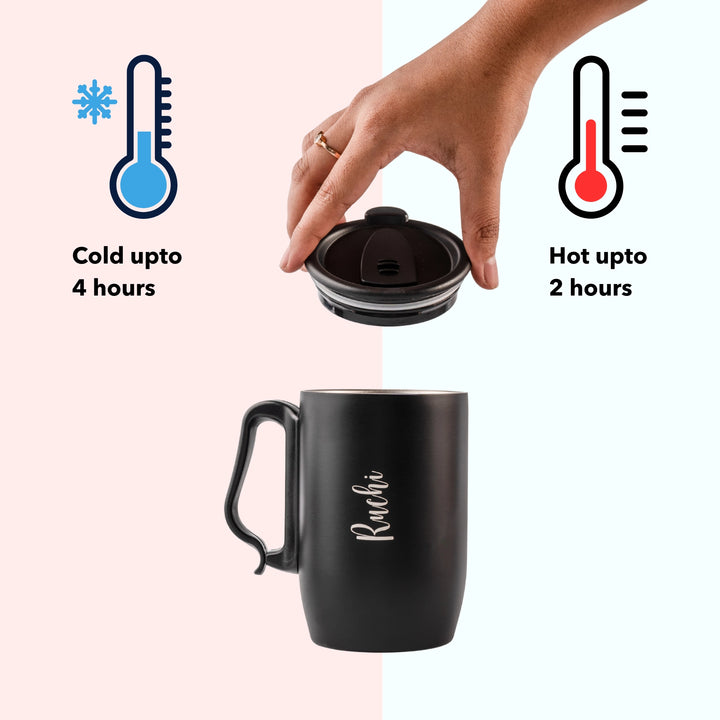 Personalized Travel Portable Mug | 400 ml