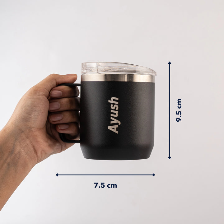 Personalized Traveler Insulated Mug | 350 ml