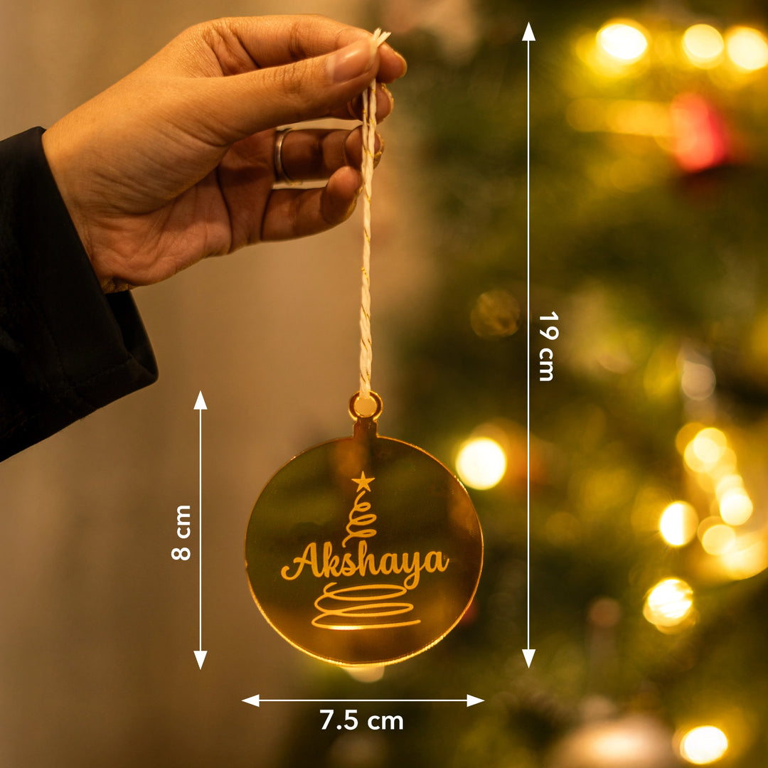 Personalized Trinket Ball Tree Hanging