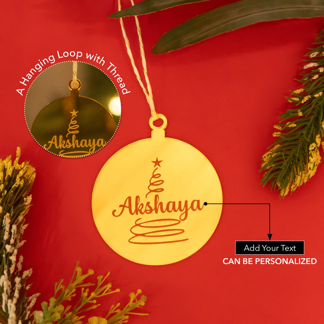 Personalized Trinket Ball Tree Hanging