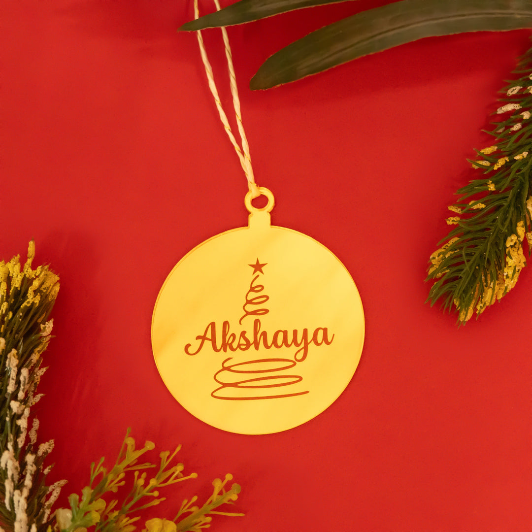 Personalized Trinket Ball Tree Hanging