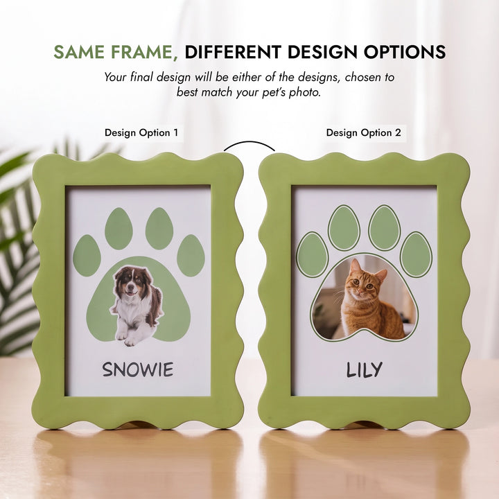 Paw Pet  - Personalized | A5 Pastel Green
