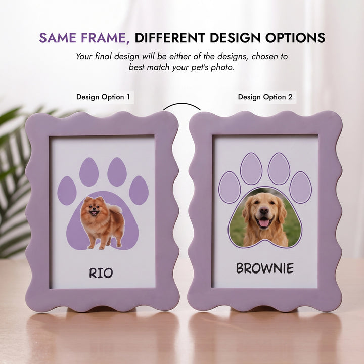 Paw Pet  - Personalized | A5 Pastel Violet