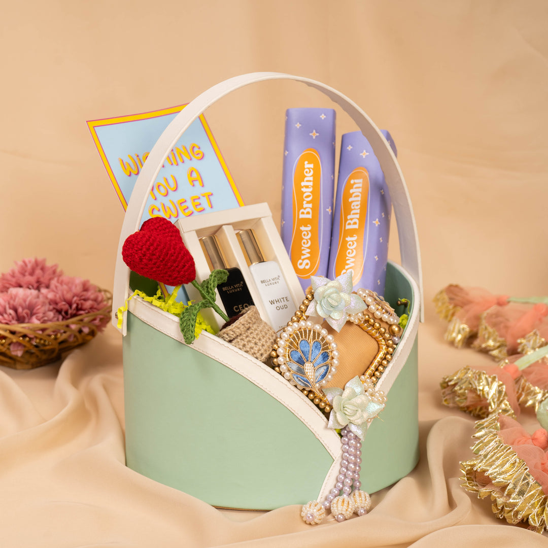 Sacred-Rakhi-Duo-Rakhi-hamper-for-bhaiya-bhabhi-2