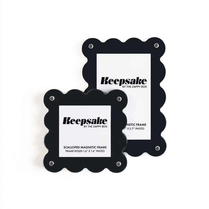 Keepsake Scalloped Magnetic Frame