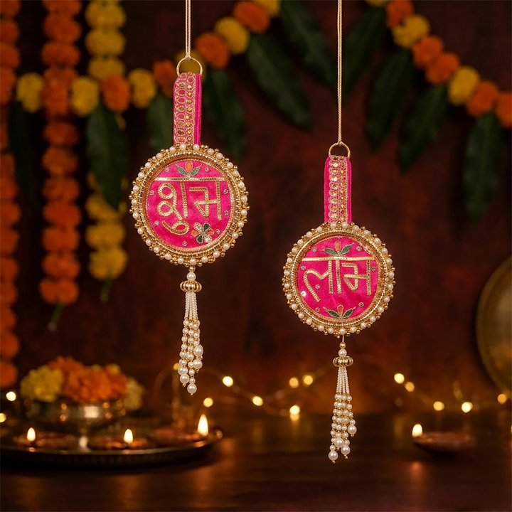 Shubh Labh Fabric Hangings