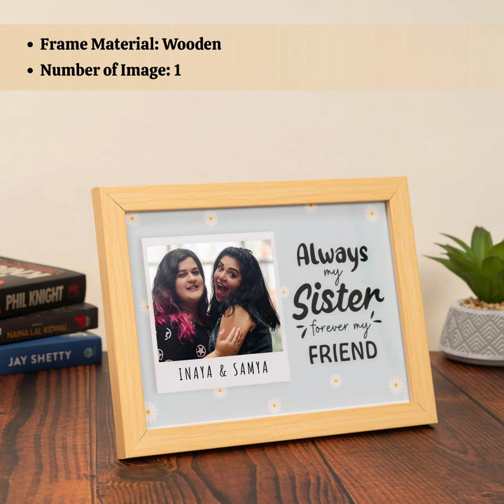 Personalized Sister Quote Frame