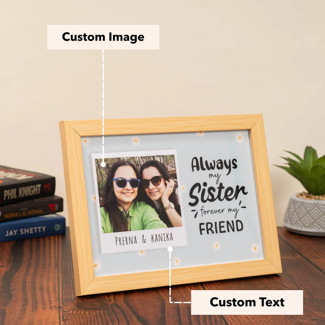 Personalized Sister Quote Frame
