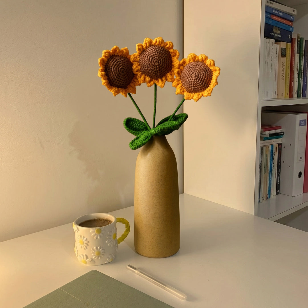 Sunshine On My Mind Vase And Flower Combo