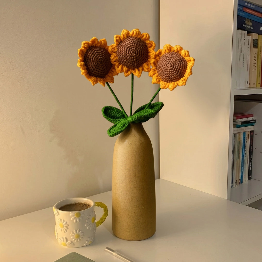 Sunshine On My Mind Vase And Flower Combo