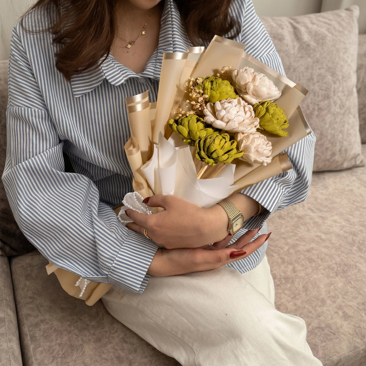 The Sola Wood Flower Bouquet, Handcrafted and Built to Last