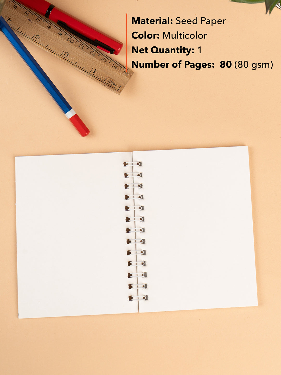 B7 Thoughts Bloom Wiro Plantable Notebook