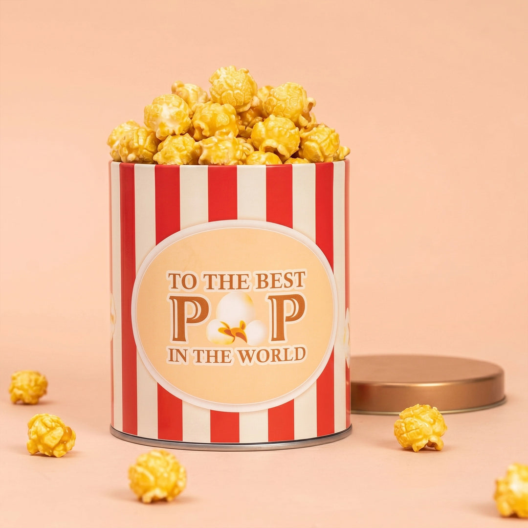 To the Best POP - Popcorn Tin
