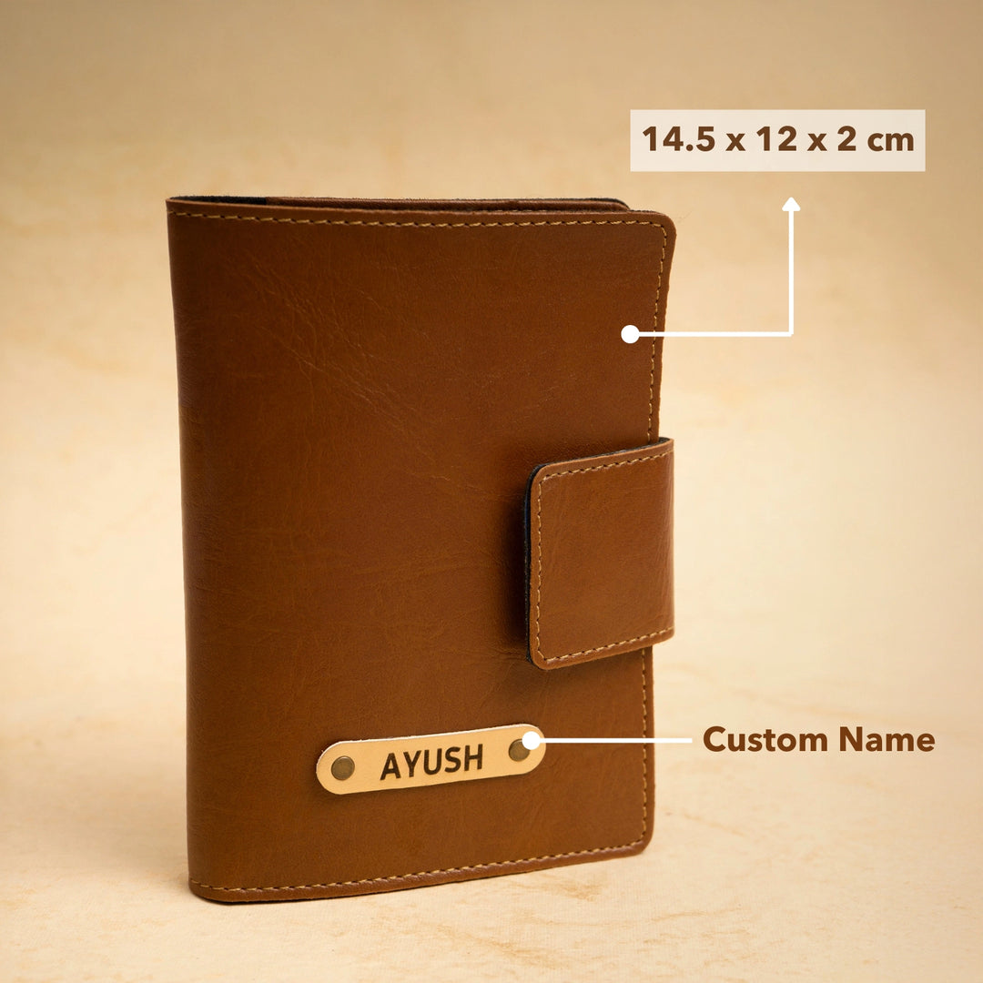 Vegan Leather Passport Holder