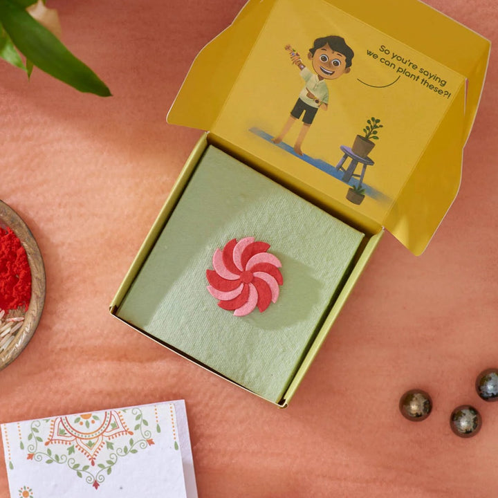 Wheely Wonka Eco-Friendly Rakhi