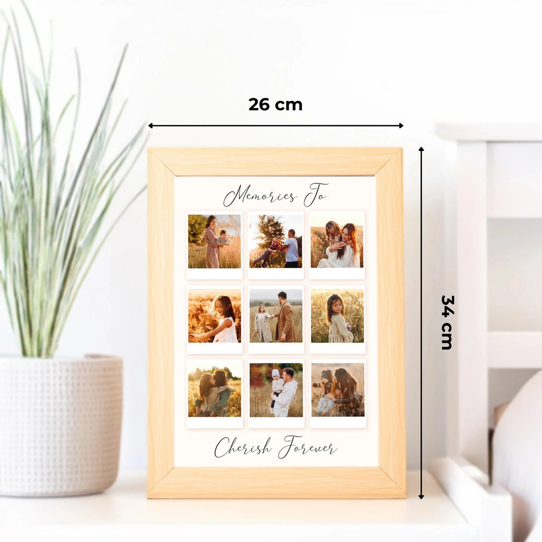 Wholesome Memories Personalized Frame