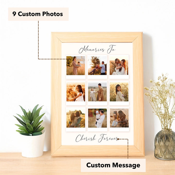 Wholesome Memories Personalized Frame
