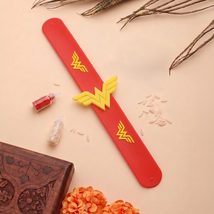 Wonder Women Slap Band Rakhi - For Sister