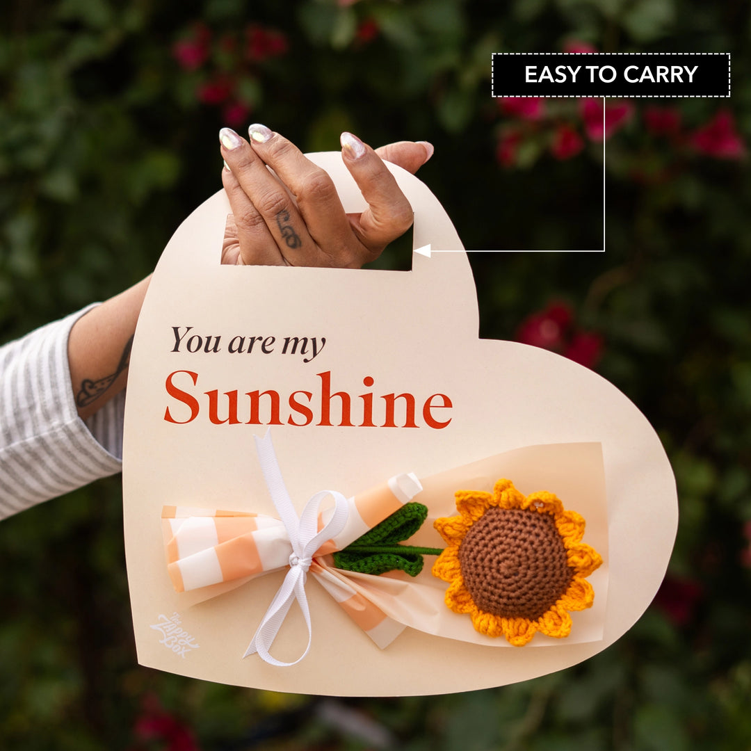 You Are My Sunshine Sunflower Bouquet