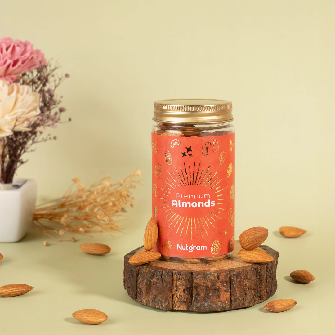 Almond Nuts Jar