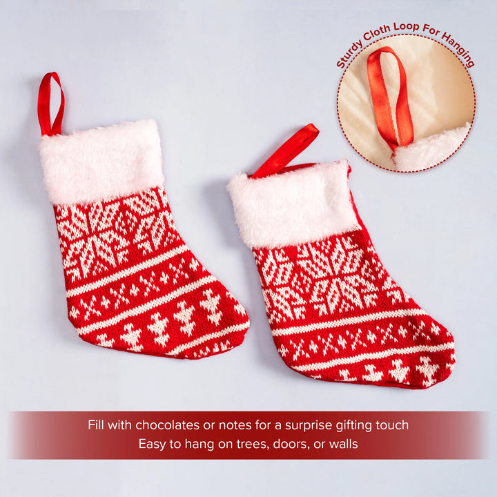 Christmas Print Stockings