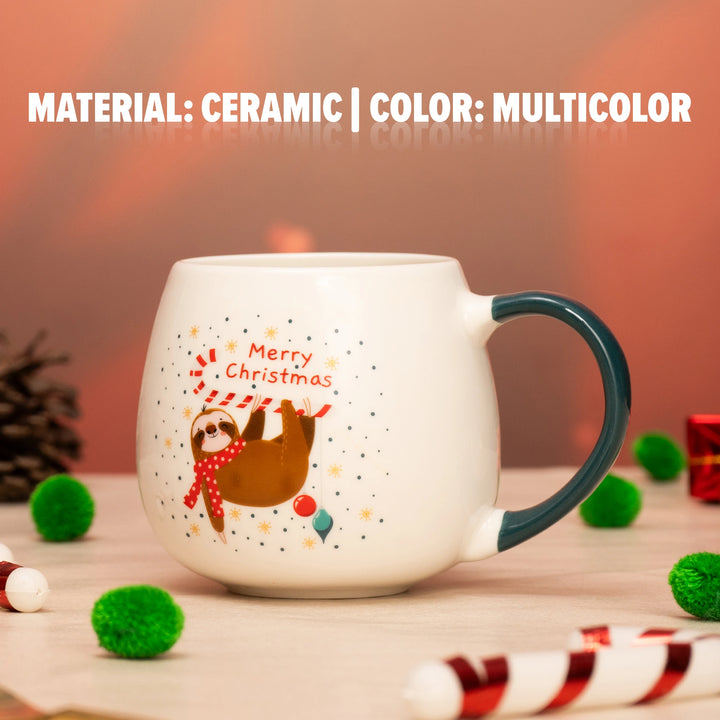Sloth Christmas Mugs