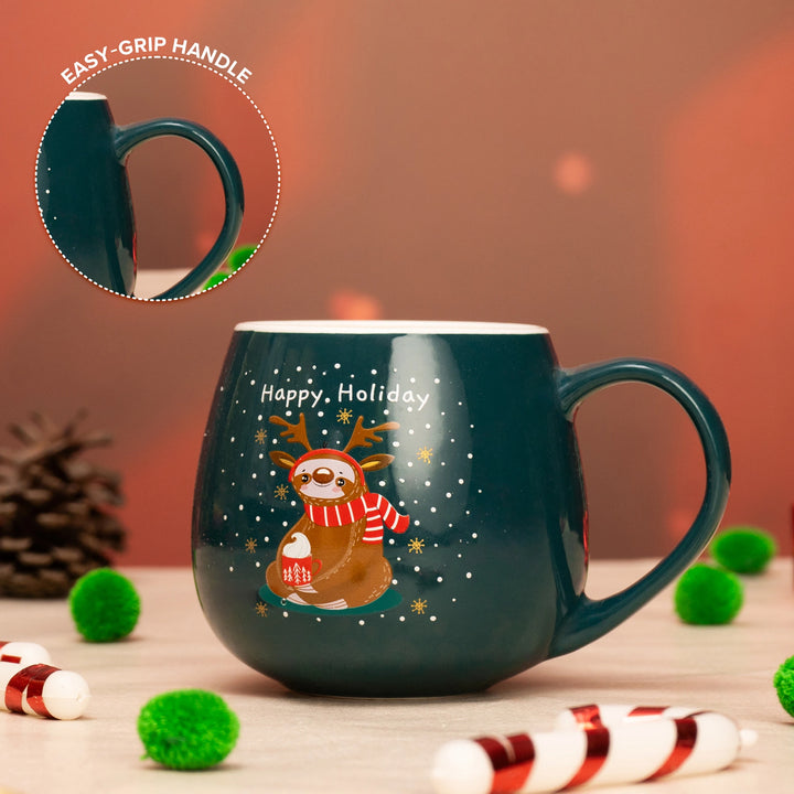 Sloth Christmas Mugs
