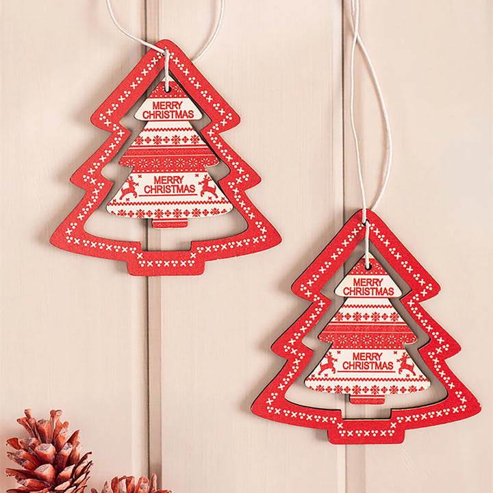Christmas Tree Cutout Hanging