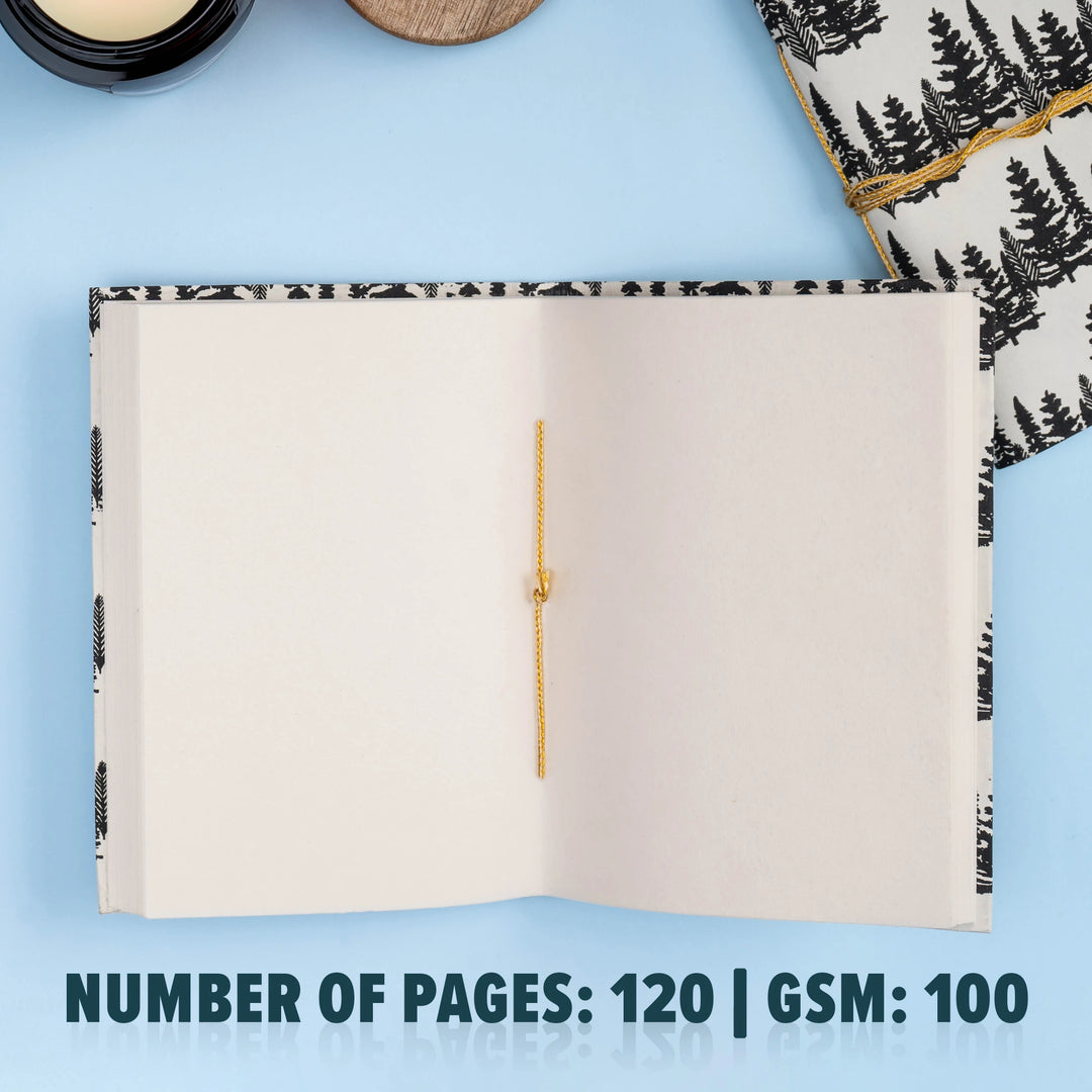 A6 Handmade Christmas Tree Notebook