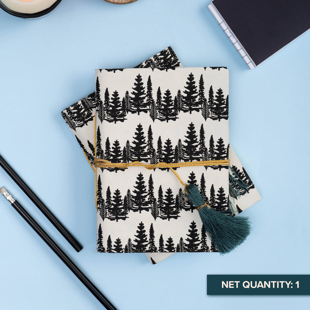 A6 Handmade Christmas Tree Notebook