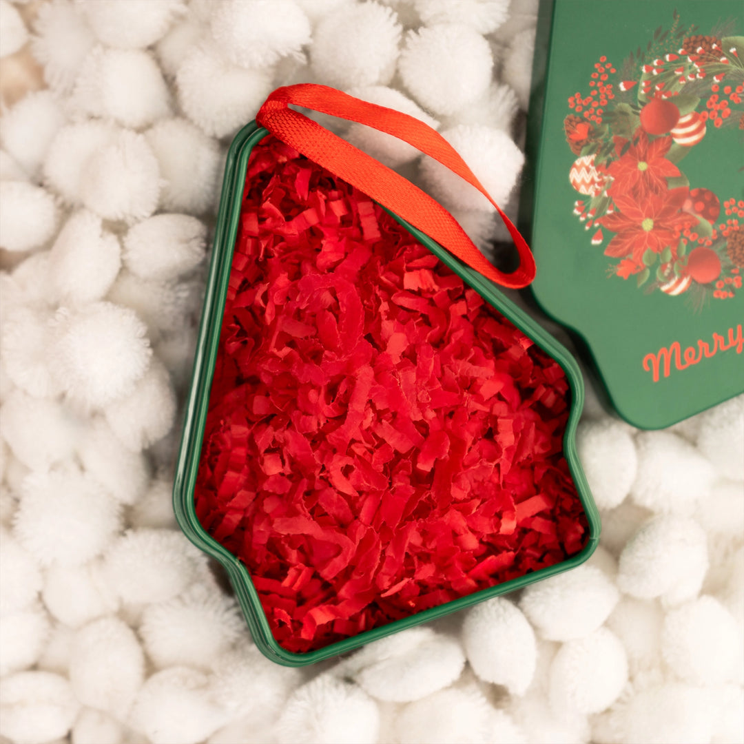 Christmas Wreath Tin