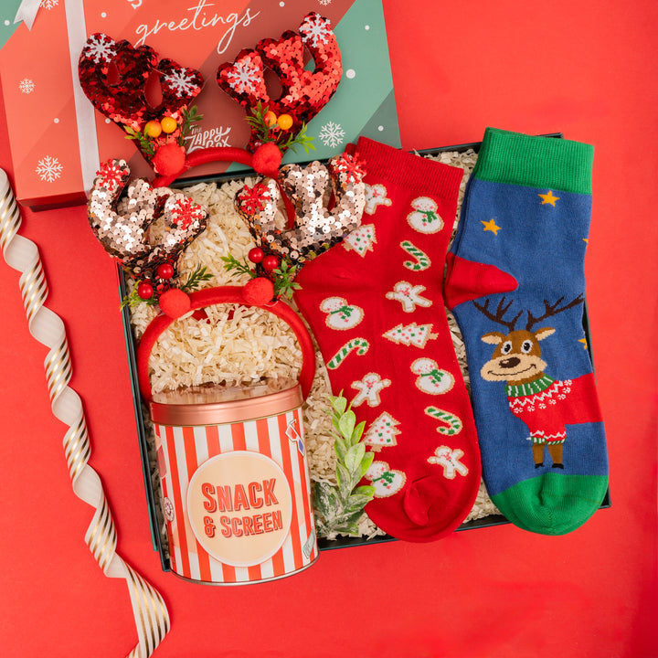 Couple Christmas Movie Night