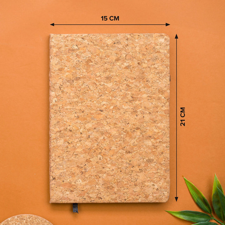 A5 Eco-Friendly Cork Hardbound Notebook