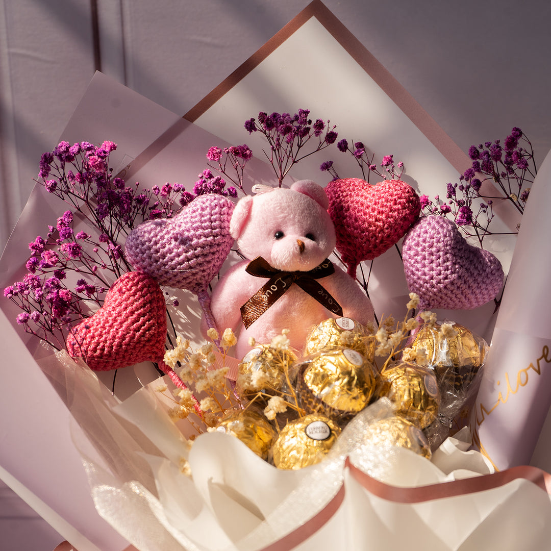 Choco Cuddle Special Love Bouquet1