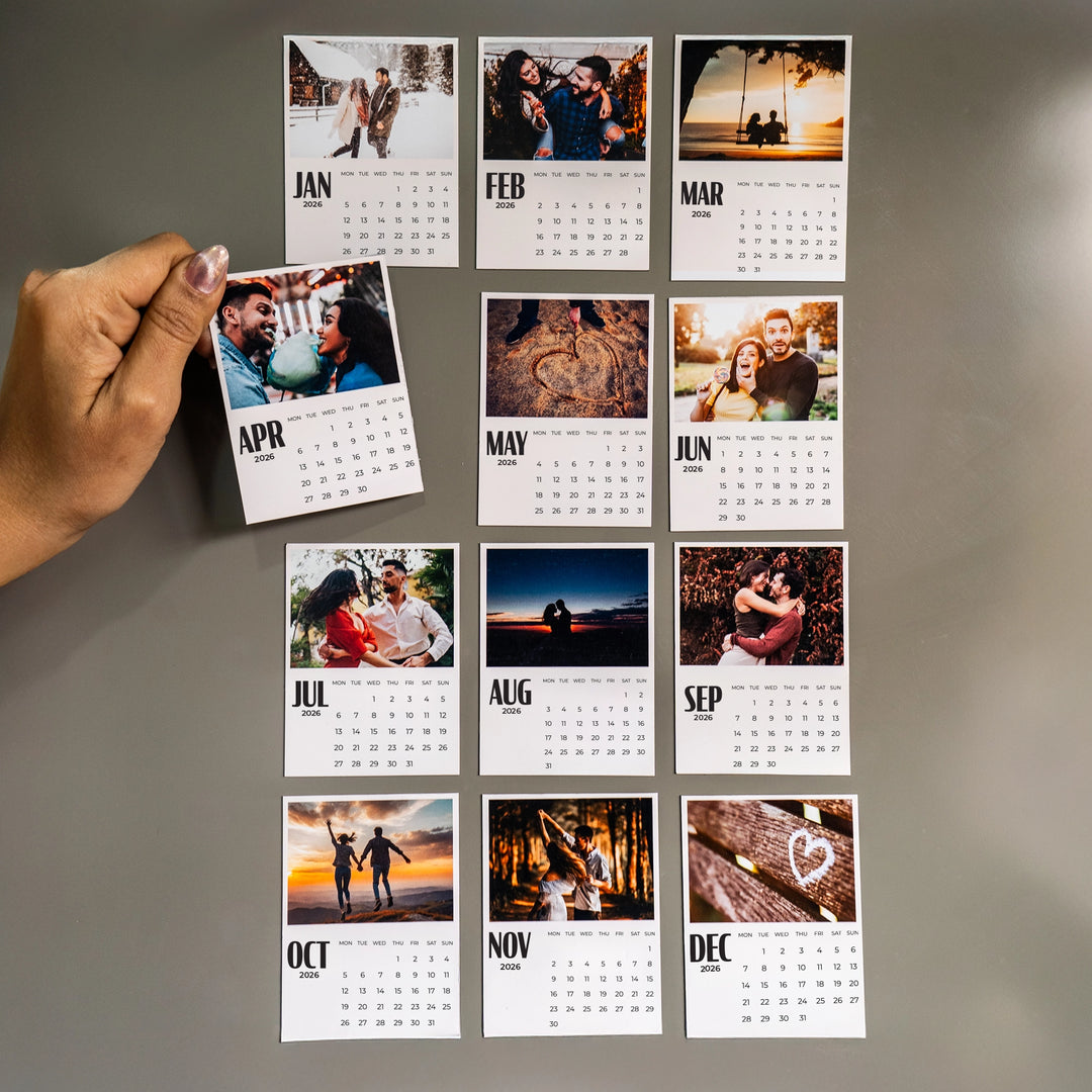 Magnetic Calendar 2026