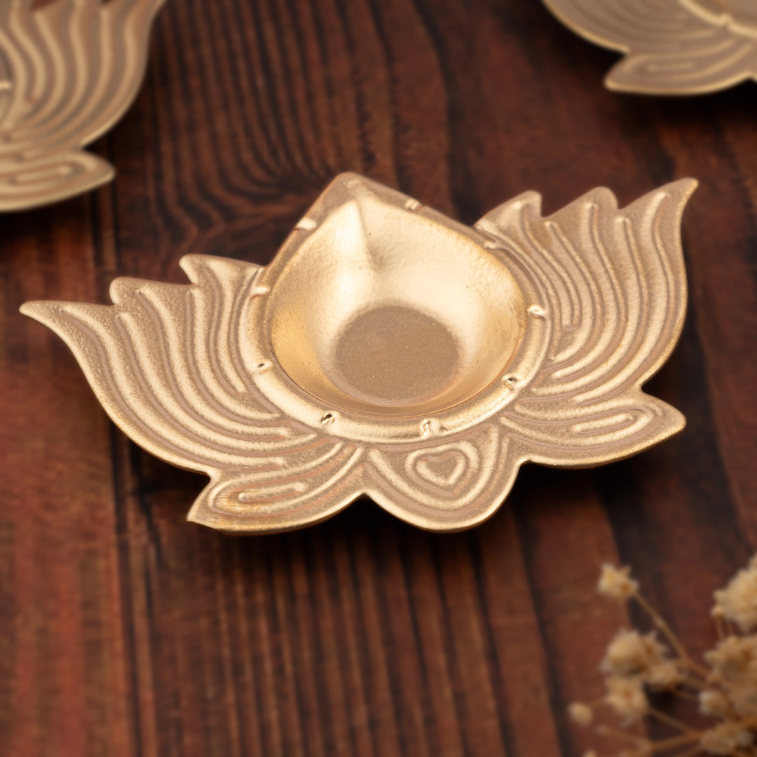 Decorative Lotus Diya