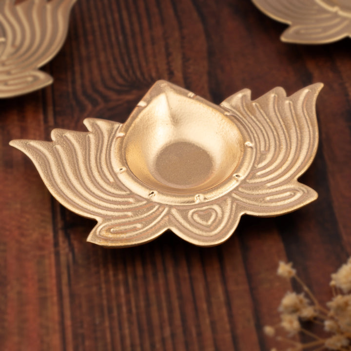 Decorative Lotus Diya