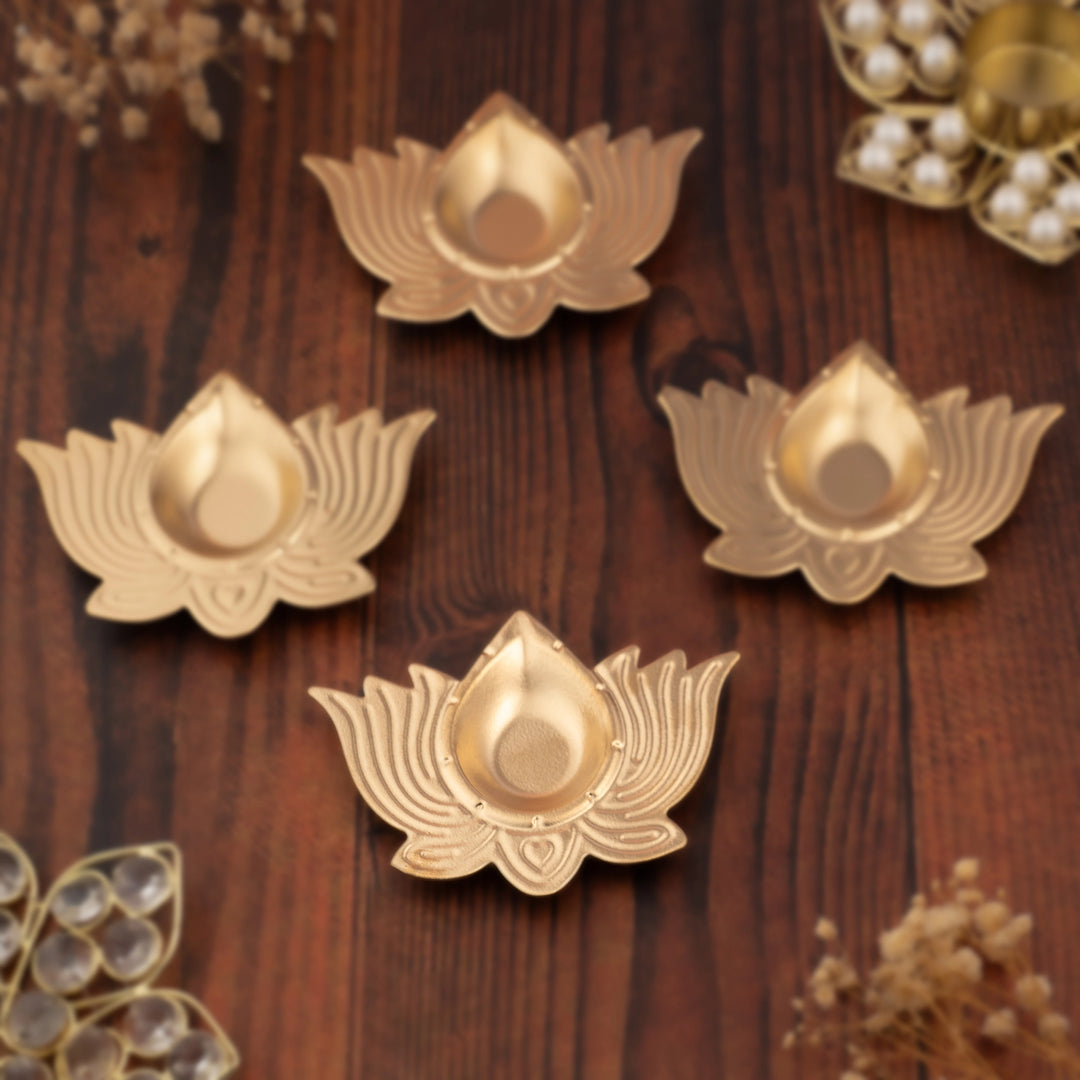 Decorative Lotus Diya
