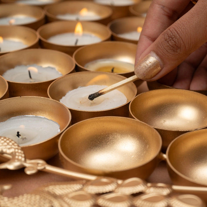 Festive Glow Urli Platter