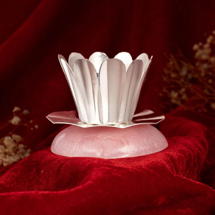 Flower Bud Resin Diya